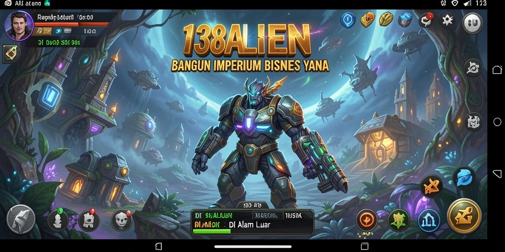 Tampilan gameplay intergalaksi dalam 138ALIEN yang menarik.