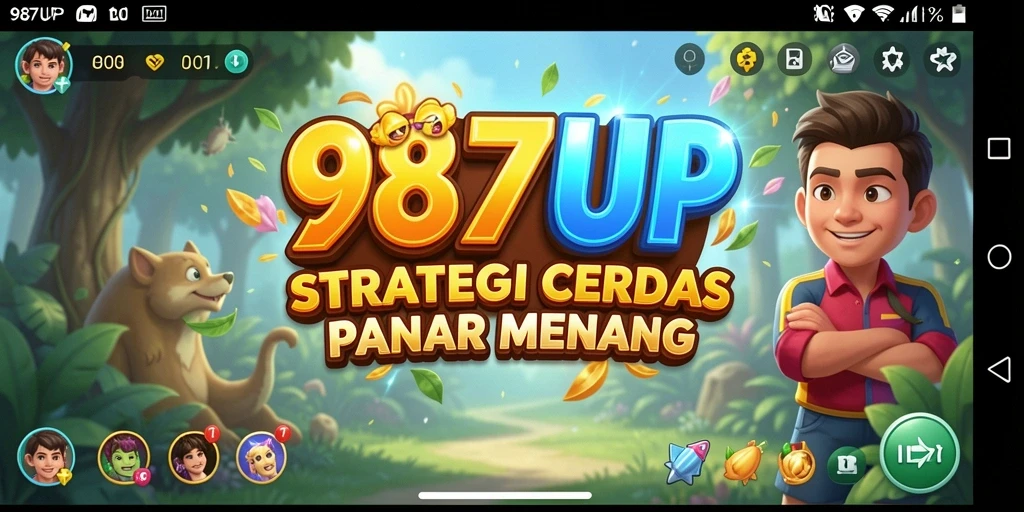 Tampilan gameplay strategis mendalam dalam 987UP.