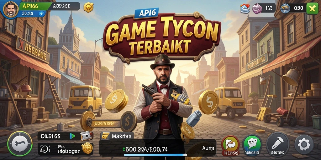Screenshot menunjukkan momen intens gameplay Tycoon di API66.