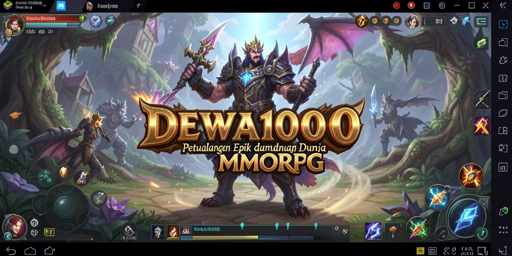 Gameplay mendalam dan seru dalam DEWA1000.