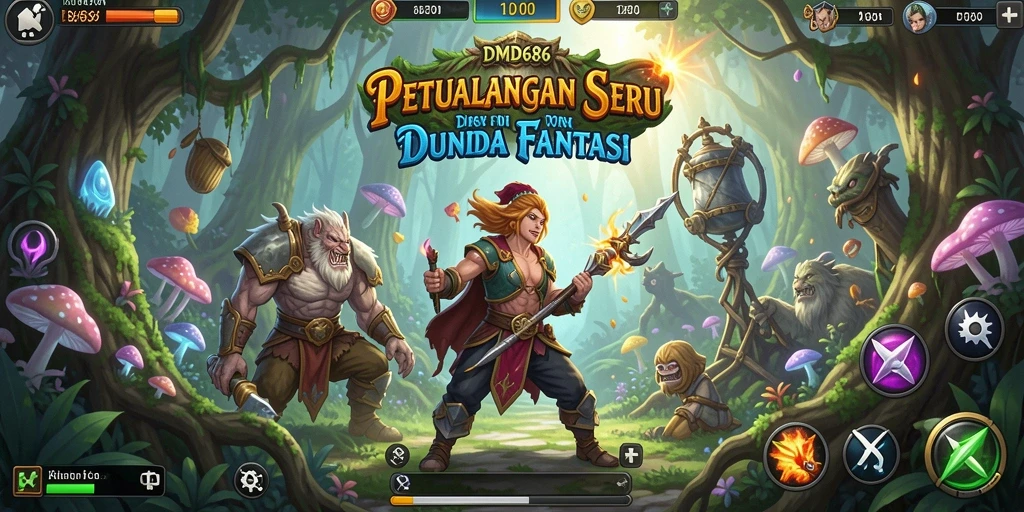 Tampilan gameplay <strong>DMD686</strong> dengan aksi seru dan petualangan menantang.