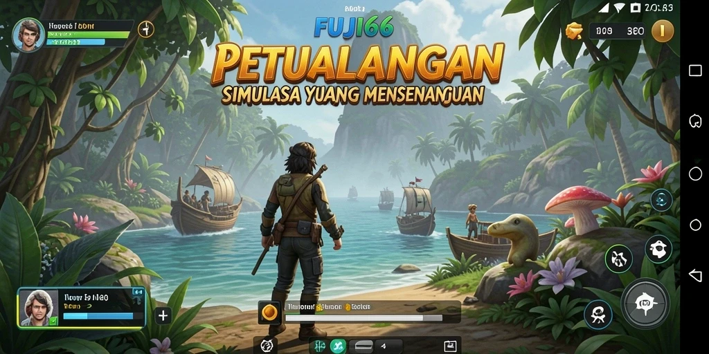 Tampilan gameplay FUJI66 yang menarik dalam simulasi petualangan.