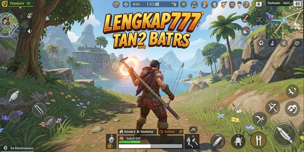 Tampilan gameplay <strong>LENGKAP777</strong> dalam dunia terbuka yang luas dan imersif.