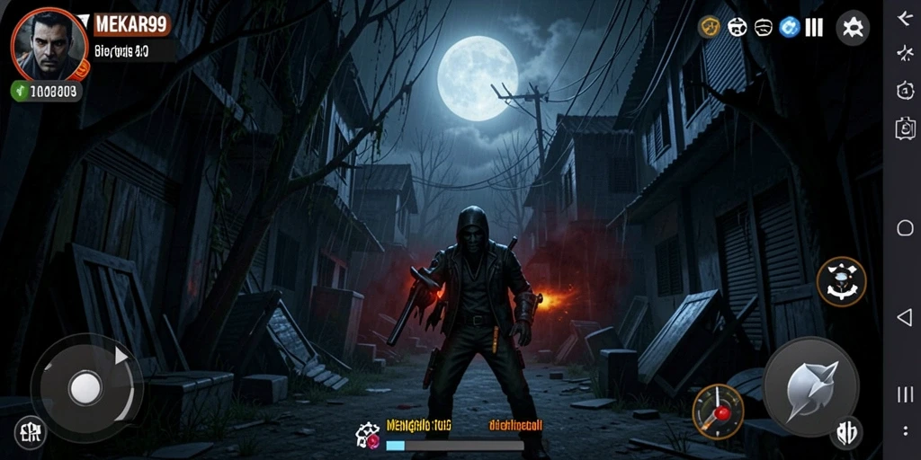 Gameplay menyeramkan di dunia kegelapan MEKAR99.
