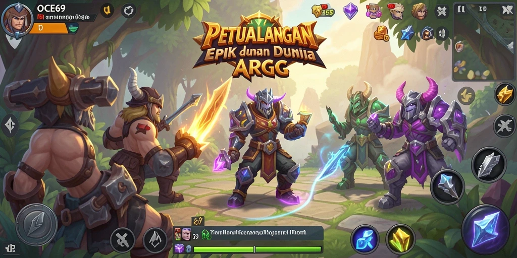 Tampilan gameplay OCE69 yang mendebarkan dan grafis menawan.