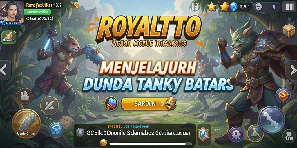 Tampilan gameplay <strong>ROYALTOTO</strong> yang menakjubkan dalam eksplorasi dunia terbuka.